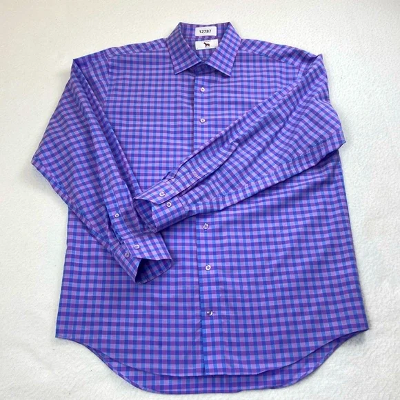 slim fit dress slacks Azure Popeline Solid Shirt Regular Fit / Xs 37